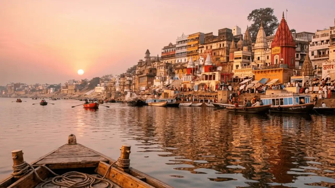 Beautiful Place of India varanasi