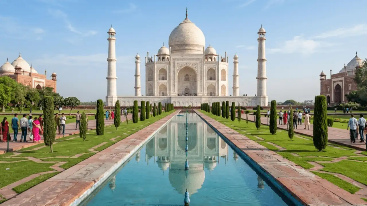 Beautiful place of india Tajmahal