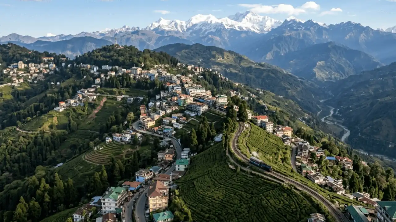 Beautiful place of india darjeeling