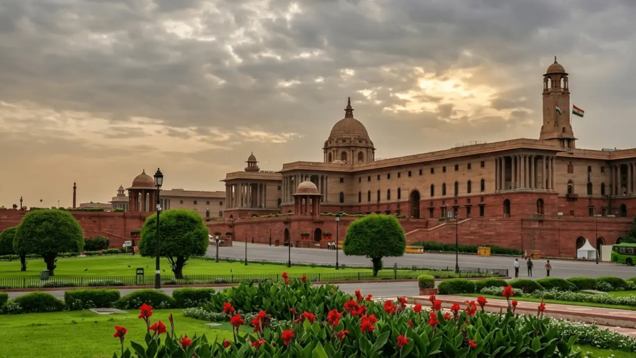Rashtrapati bhavan inside view