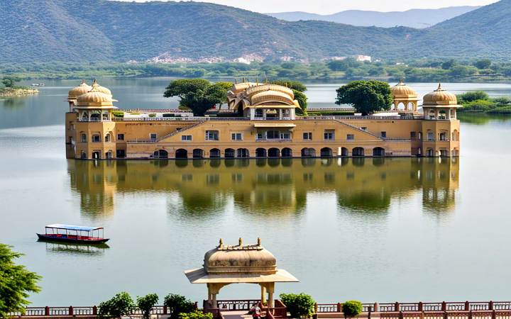 Jal Mahal Jaipur : झील के बीचों-बीच तैरता हुआ एक जादुई महल