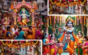 Krishna janmashtmi utsav