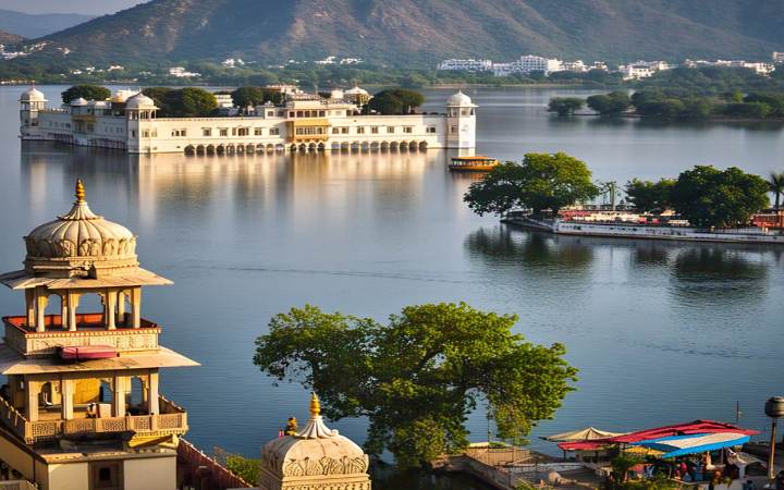 Udaipur lake city : चारों तरफ़ नीली झीलें, उनके बीच तैरते महलों का शहर