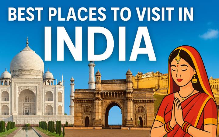 Best Places To Visit In India | भारत के सबसे खूबसूरत पर्यटन स्थल