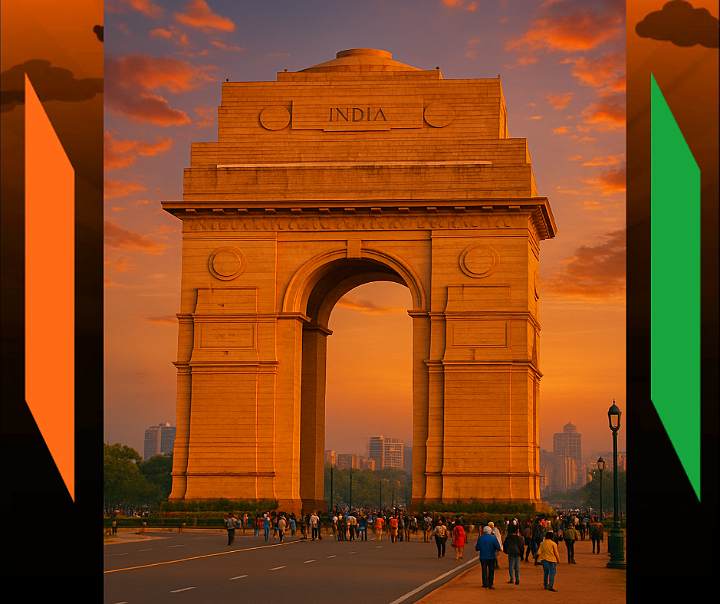 India Gate Delhi :ऐसी जगह जहां देशभक्ति की धड़कन सुनाई देती है