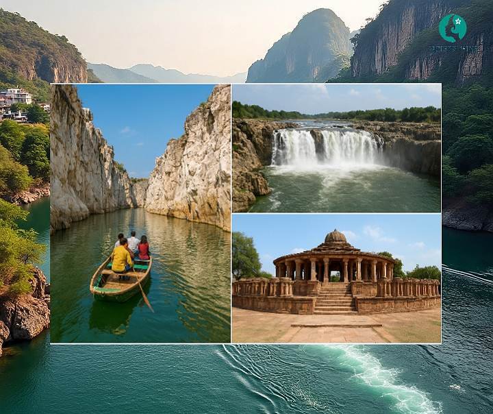 Bhedaghat Tour: मार्बल रॉक्स, Dhuandhar Falls और नर्मदा यात्रा का ...