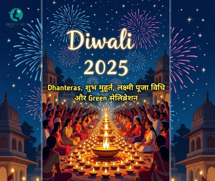 Diwali 2025: Dhanteras, शुभ मुहूर्त, लक्ष्मी पूजा विधि और Green सेलिब्रेशन