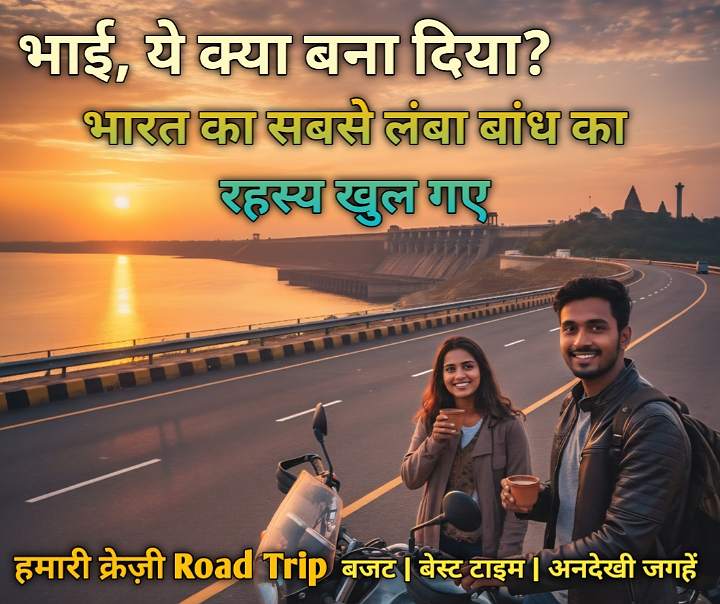 Hirakud Dam Complete Guide: दुनिया के सबसे लंबे बांध का क्रेजी बाइक ट्रिप