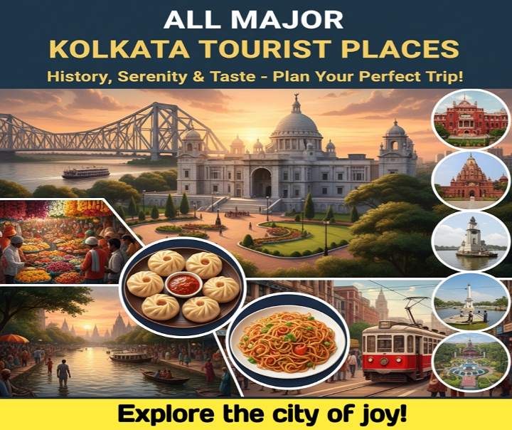 Kolkata Tourist Places : 3 दिन में कहाँ घूमें, रुकें और कितना होगा खर्च?