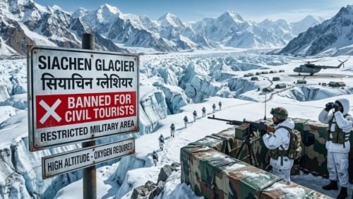 India ke 5 aisi jagah siyachin