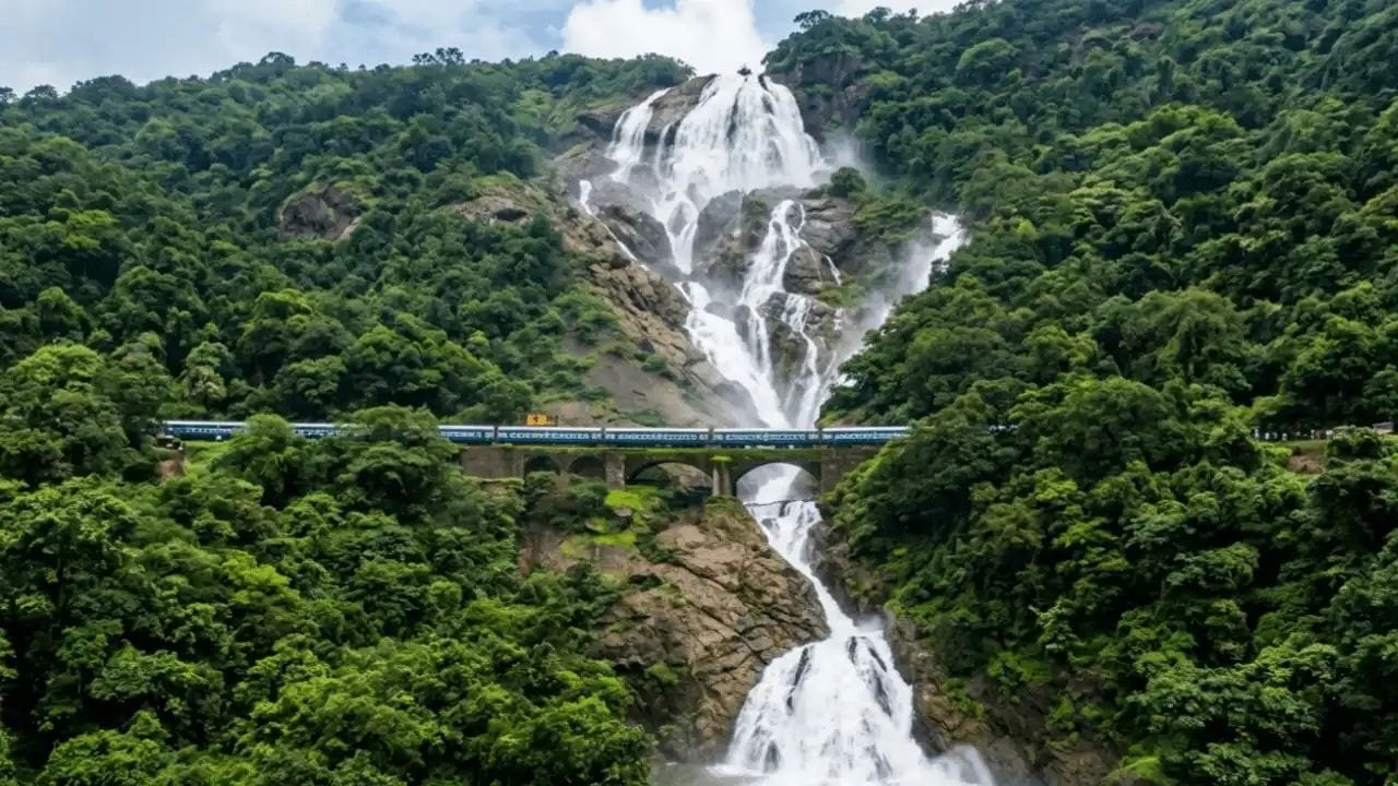 Dudhsagar waterfall