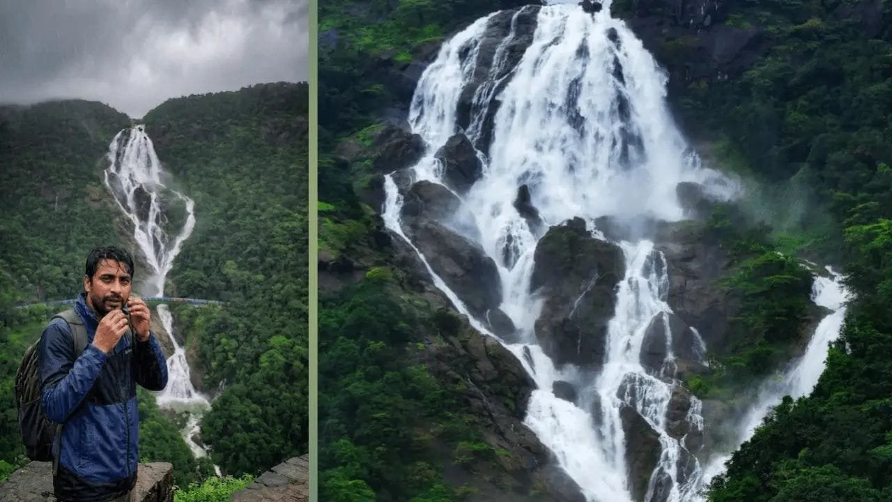 Dudhsagar waterfall travel story