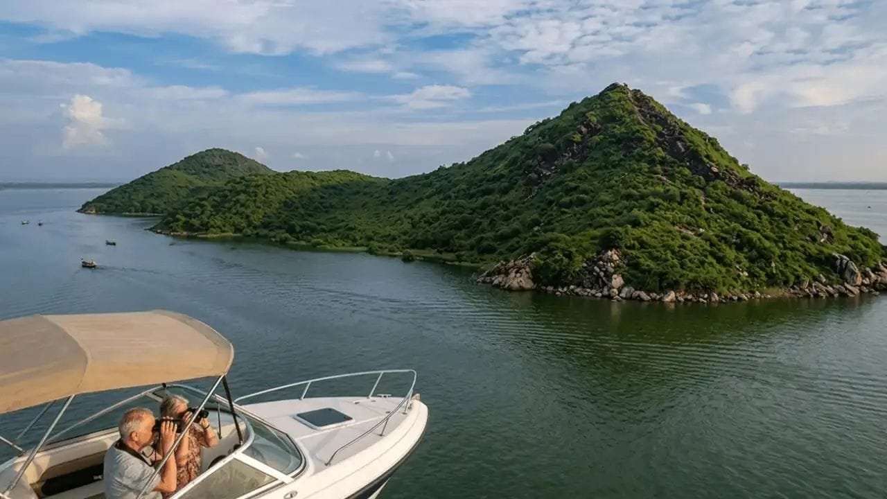 Hanimoon island chilka Lake