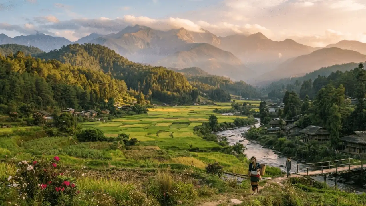 Arunachal pradesh purvottar bharat